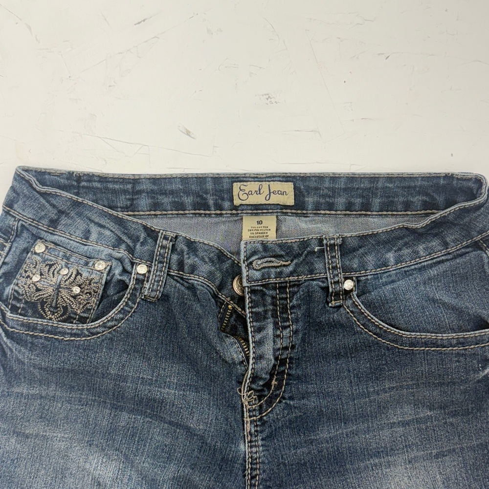 Earl Jeans Women's Classic Blue Boot Cut Jeans